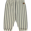 Relaxed Fit Stripe Pant, Off White - Pants - 2