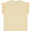 Ruffled Sleeve T-Shirt, Buttercup - T-Shirts - 2