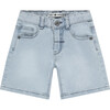 Classic Denim Shorts, Light Blue Denim - Shorts - 1 - thumbnail