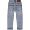 Classic Soft Denim Pants, Blue Denim - Jeans - 2