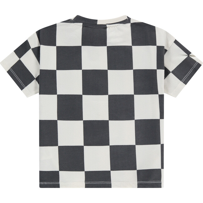 Checkered Short Sleeve T-Shirt, Antra