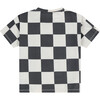 Checkered Short Sleeve T-Shirt, Antra - T-Shirts - 2