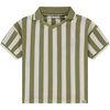 Athletic Textured Polo, Grass - Polo Shirts - 1 - thumbnail