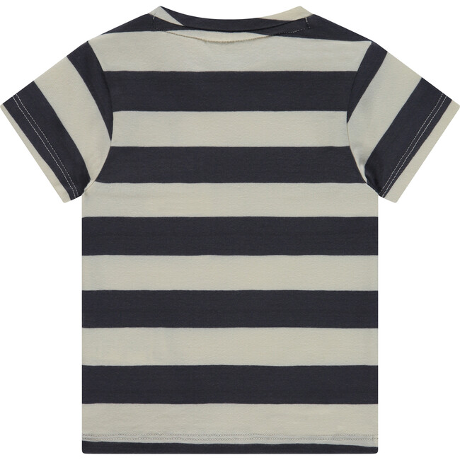 Thick Stripe Short Sleeve T-Shirt, Antra