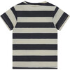 Thick Stripe Short Sleeve T-Shirt, Antra - T-Shirts - 2