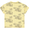 Allover Surf Shop Graphic T-Shirt, Yellow - T-Shirts - 2