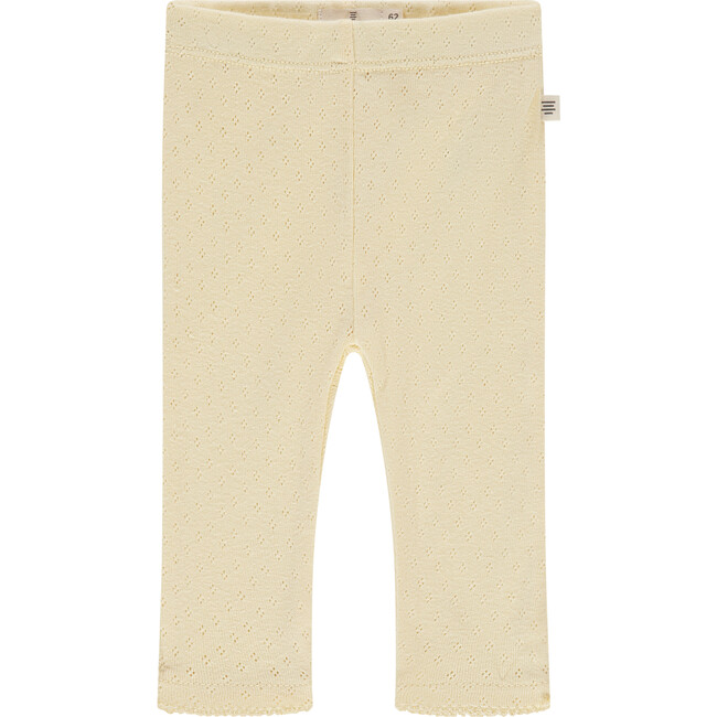 Pointelle Leggings, Buttercup