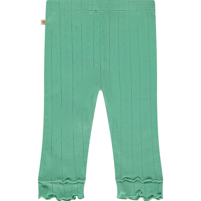 Pointelle Leggings, Seafoam