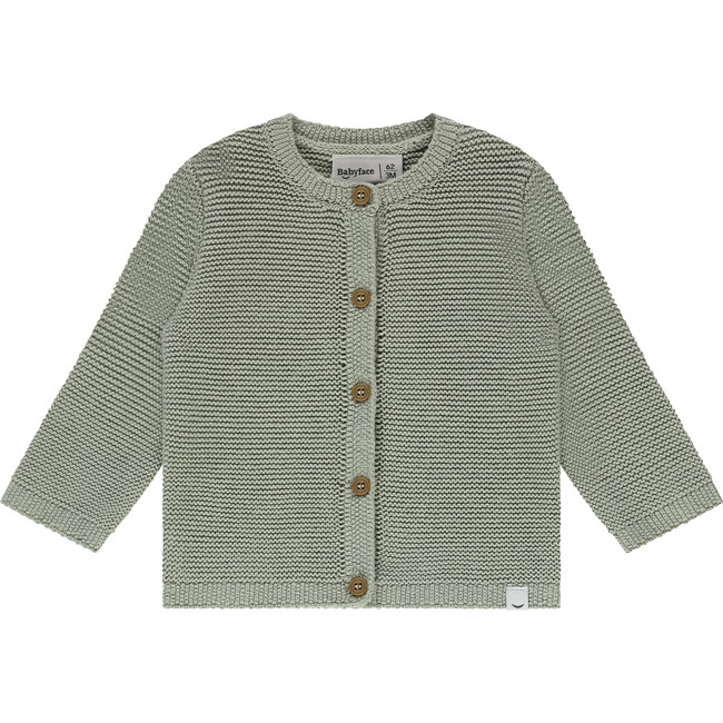 Knit Cardigan, Pistachio