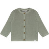 Knit Cardigan, Pistachio - Cardigans - 1 - thumbnail