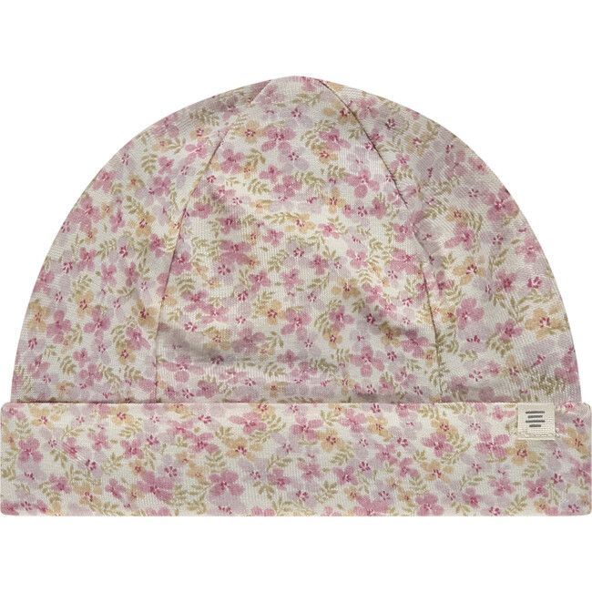 Allover Floral Print Cap, Multicolor