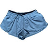 Rib Drawstring Shorts, Blue - Shorts - 1 - thumbnail