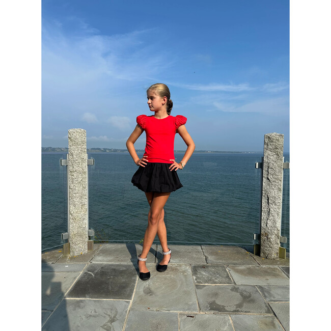 Balloon Short Sleeve Tee, Red