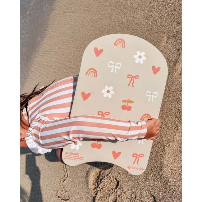 Little Swimmer Kickboard - Toddler & Kids Swim Flutter Board, Bows & Bloom