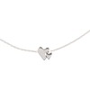 Our Hearts Beat As One Necklace, Silver - Necklaces - 2 - thumbnail