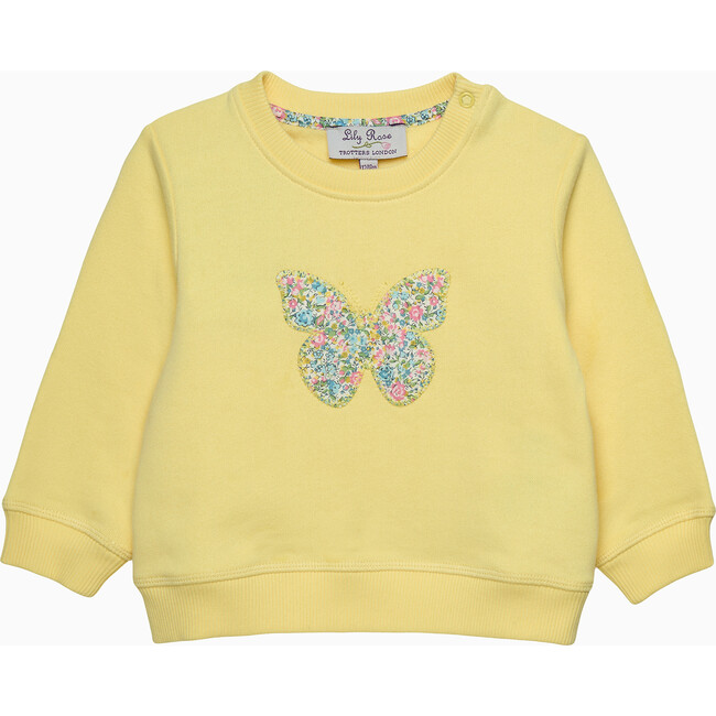Liberty Print Baby Emma & Georgina Butterfly Sweatshirt