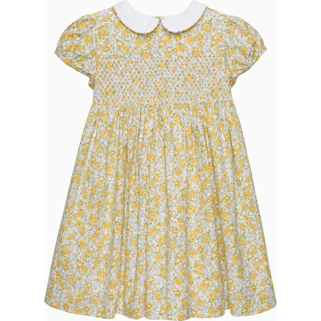 Rosie Smocked Dress, Yellow