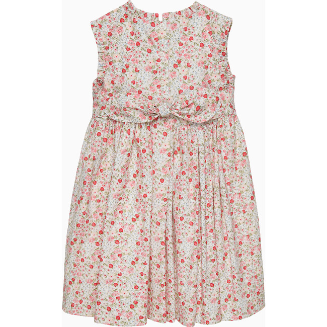 Strawberry Floral Smocked Dress
