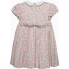 Rosie Smocked Dress, Pink - Dresses - 2 - thumbnail