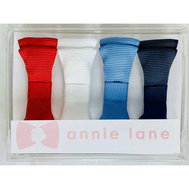 Four Bows Box Set, Red, White & Blue