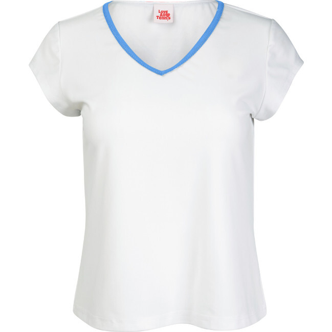 Love All Tennis Women's Kate Resort Top, Blue