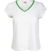 Love All Tennis Women's Kate Resort Top, Green - T-Shirts - 1 - thumbnail