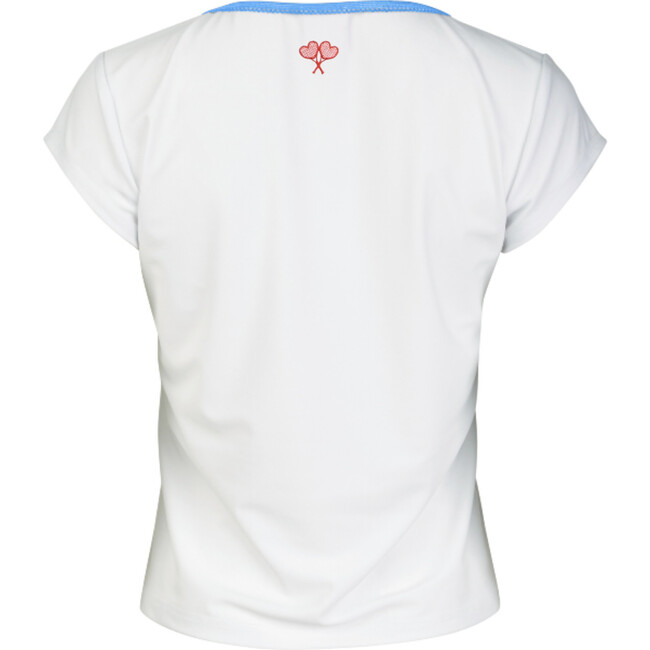 Love All Tennis Women's Kate Resort Top, Blue - T-Shirts - 3