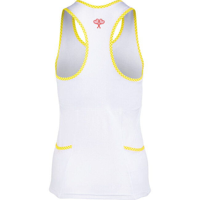 Love All Tennis Women's Doris Top, Yellow - Tank Tops - 3
