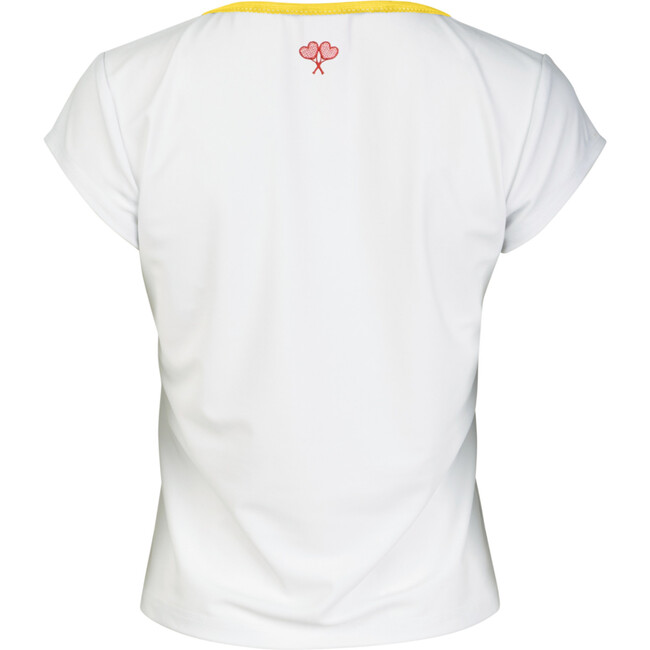 Love All Tennis Women's Kate Resort Top, Yellow - T-Shirts - 3
