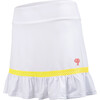 Love All Tennis Women's Doris Skort, Yellow - Skirts - 2 - thumbnail