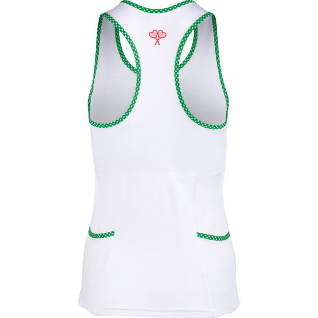 Love All Tennis Women's Doris Top, Green - Tank Tops - 3