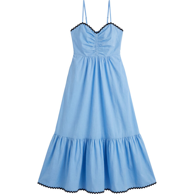 Love All Tennis Women's Courtside Dress, Blue/Navy
