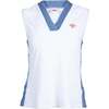 Love All Tennis Women's Tracy Top Gingham, Blue - Tank Tops - 1 - thumbnail