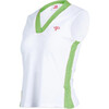Love All Tennis Women's Tracy Top Gingham, Green - Tank Tops - 1 - thumbnail