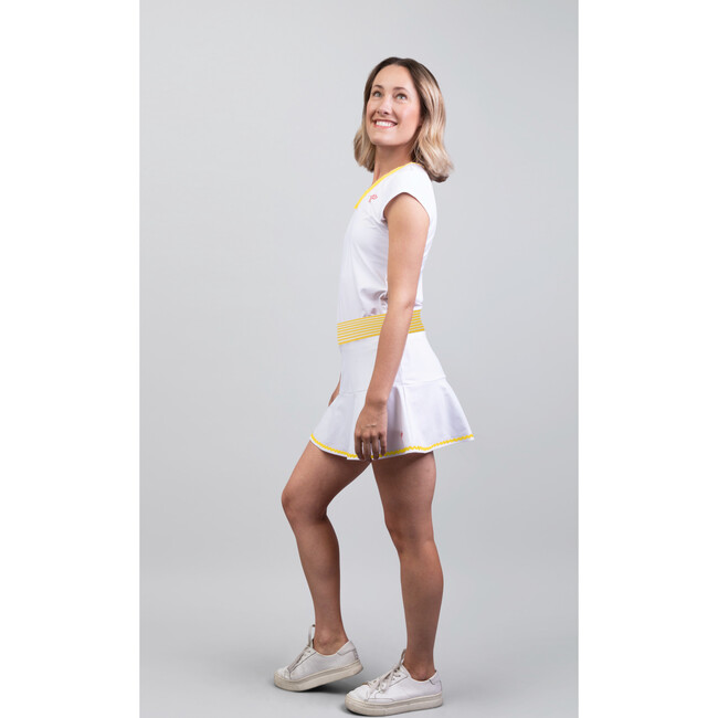 Love All Tennis Women's Kate Skort Limited, Yellow - Skirts - 3