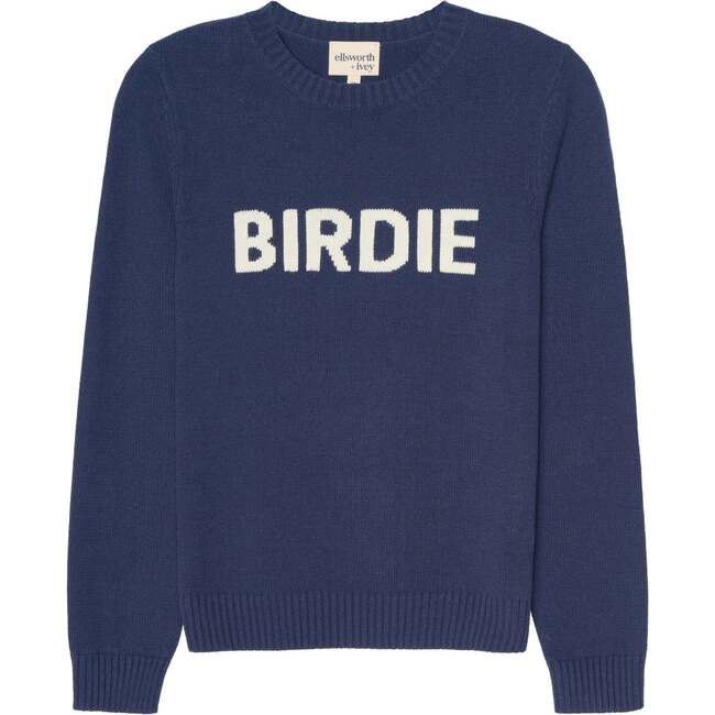 Classic Crewneck Birdie, Navy