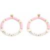 Big and Lil Sis Bracelet Set, Pink - Bracelets - 1 - thumbnail