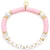 Best Aunt Bracelet, Pink - Bracelets - 1 - thumbnail