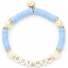 Boy Mom Bracelet, Blue - Bracelets - 1 - thumbnail