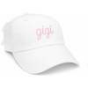 Gigi Bow Baseball Hat, White - Hats - 1 - thumbnail