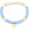 Boy Mom Bracelet, Blue - Bracelets - 2 - thumbnail