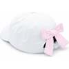 Nana Bow Baseball Hat, White - Hats - 2 - thumbnail