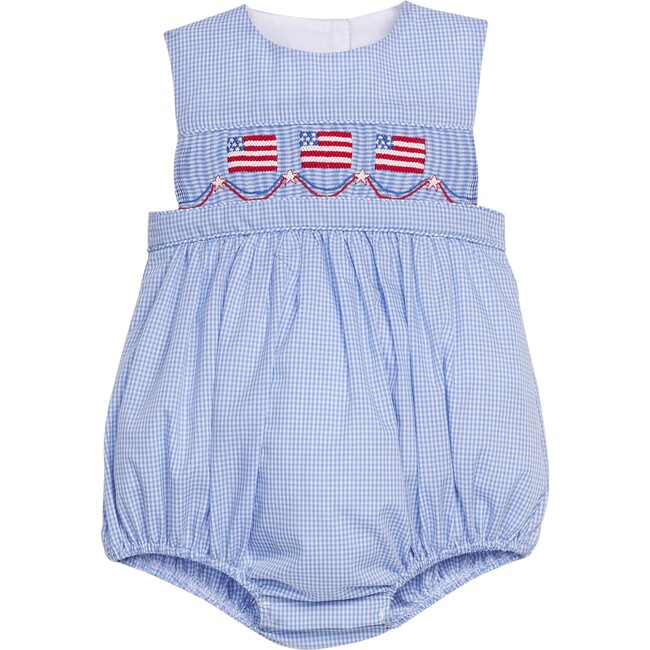 Smocked Apron Bubble, Flags