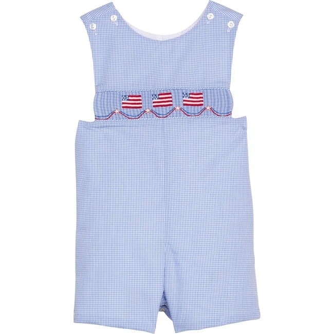 Smocked Shortall, Flags