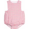 Louis Sunsuit, Red Windowpane - Rompers - 1 - thumbnail