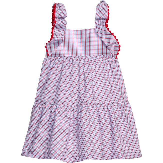 Katherine Dress, Patriotic Plaid