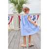 Smocked Bishop Dress, Flags - Dresses - 6