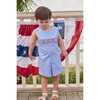 Smocked Shortall, Flags - Rompers - 5