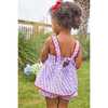 Evie Bloomer Set, Patriotic Plaid - Mixed Apparel Set - 5