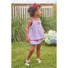 Evie Bloomer Set, Patriotic Plaid - Mixed Apparel Set - 6